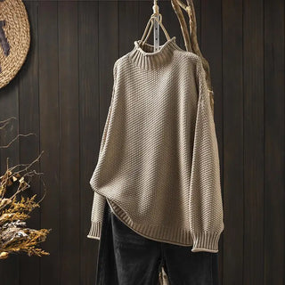 Violet | Cozy Knit Turtleneck Sweater