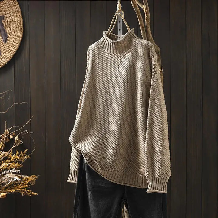 Violet | Cozy Knit Turtleneck Sweater