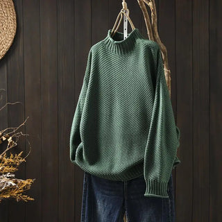 Violet | Cozy Knit Turtleneck Sweater