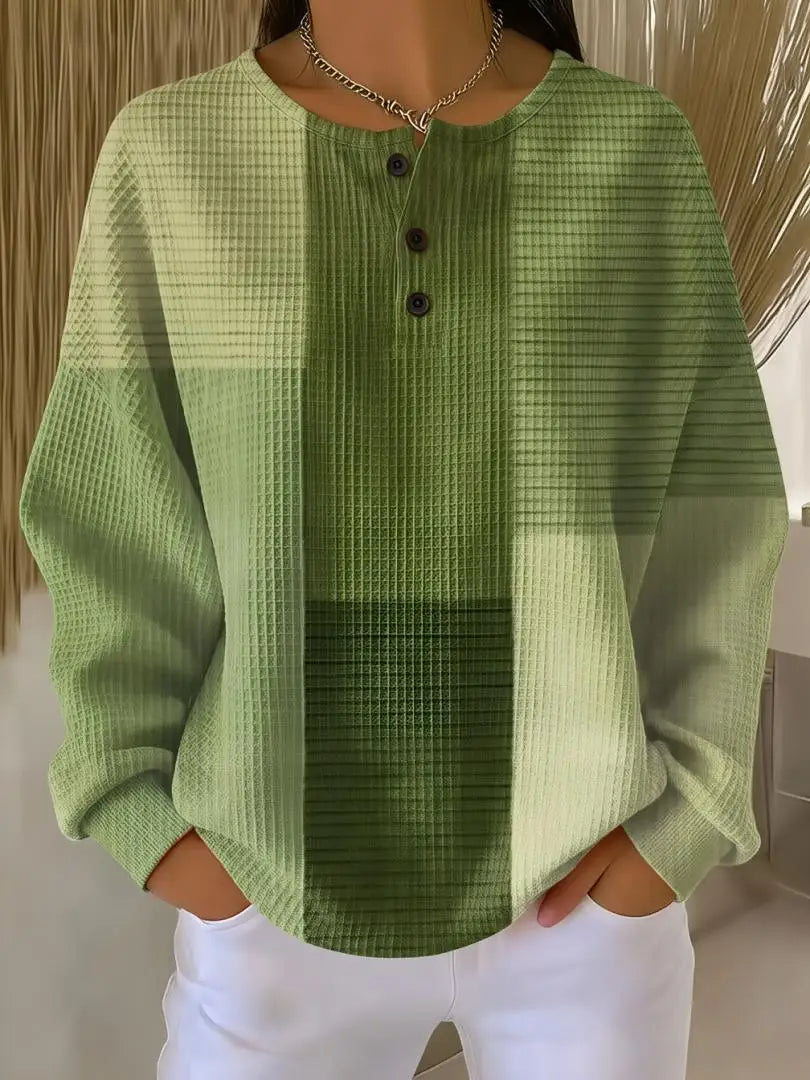 Harper | Cozy Patchwork Knit Sweater