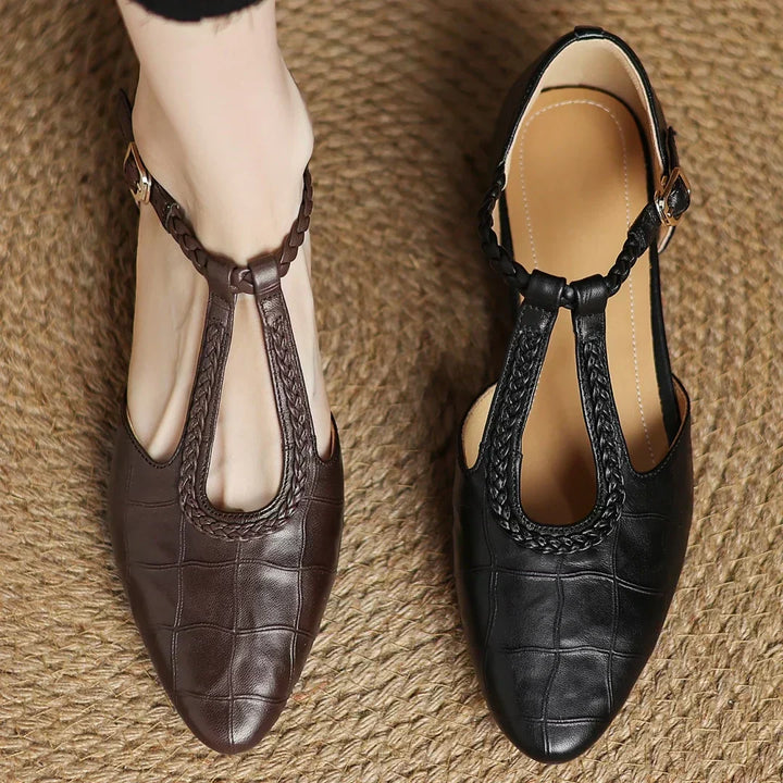 Amelia | Elegant Mary Jane Flats