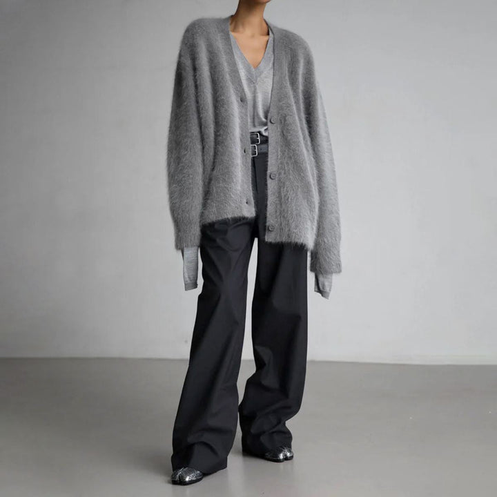 Amelia | Comfortable Fur Cardigan