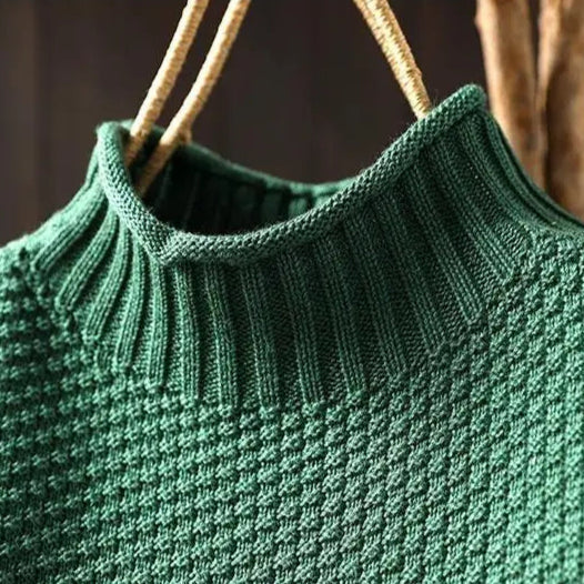 Violet | Cozy Knit Turtleneck Sweater