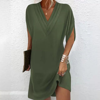 Ava | Flowy V-Neck Mini Dress