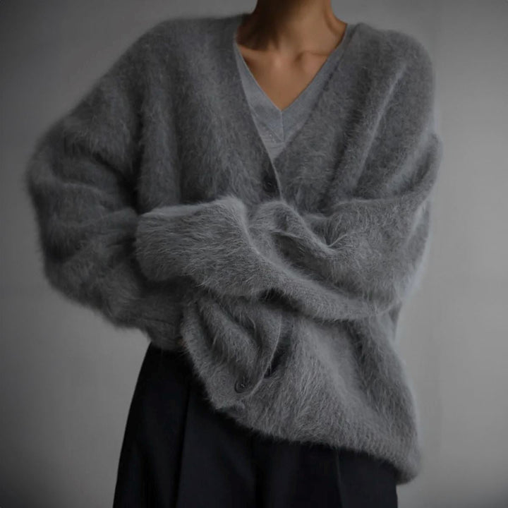 Amelia | Comfortable Fur Cardigan