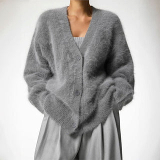 Amelia | Comfortable Fur Cardigan