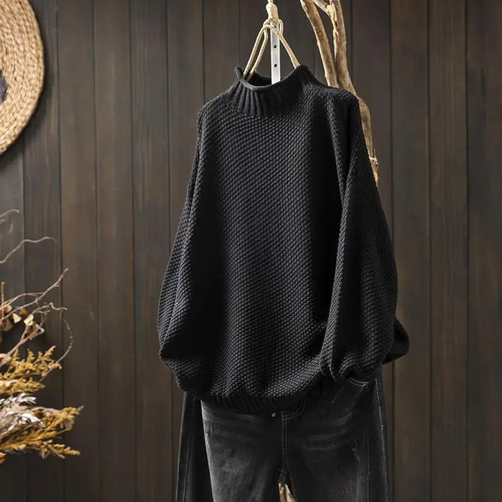 Violet | Cozy Knit Turtleneck Sweater