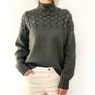 Tiarni | Knitted Turtleneck Sweater