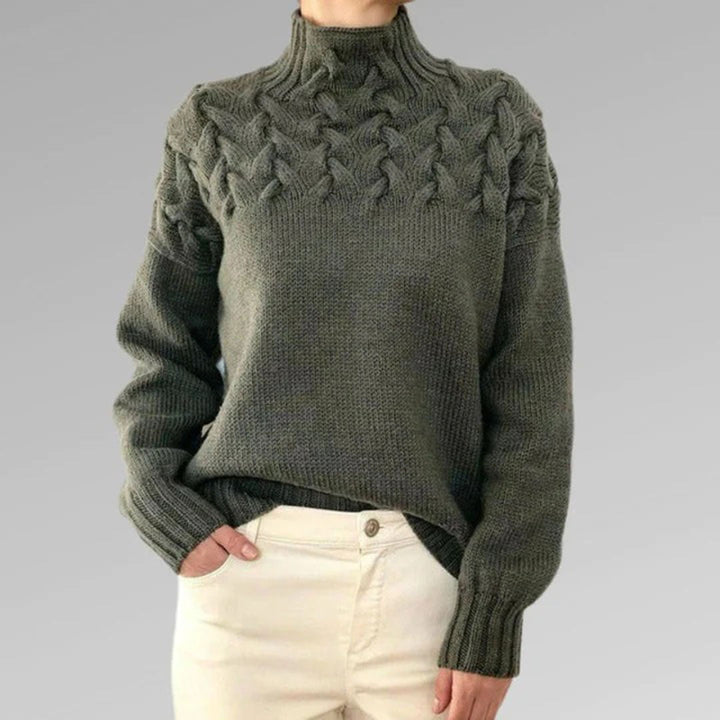 Tiarni | Knitted Turtleneck Sweater