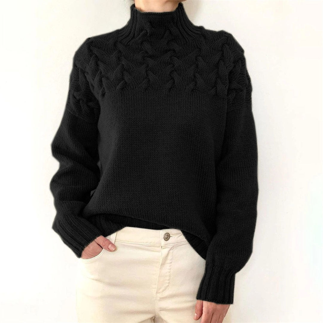 Tiarni | Knitted Turtleneck Sweater
