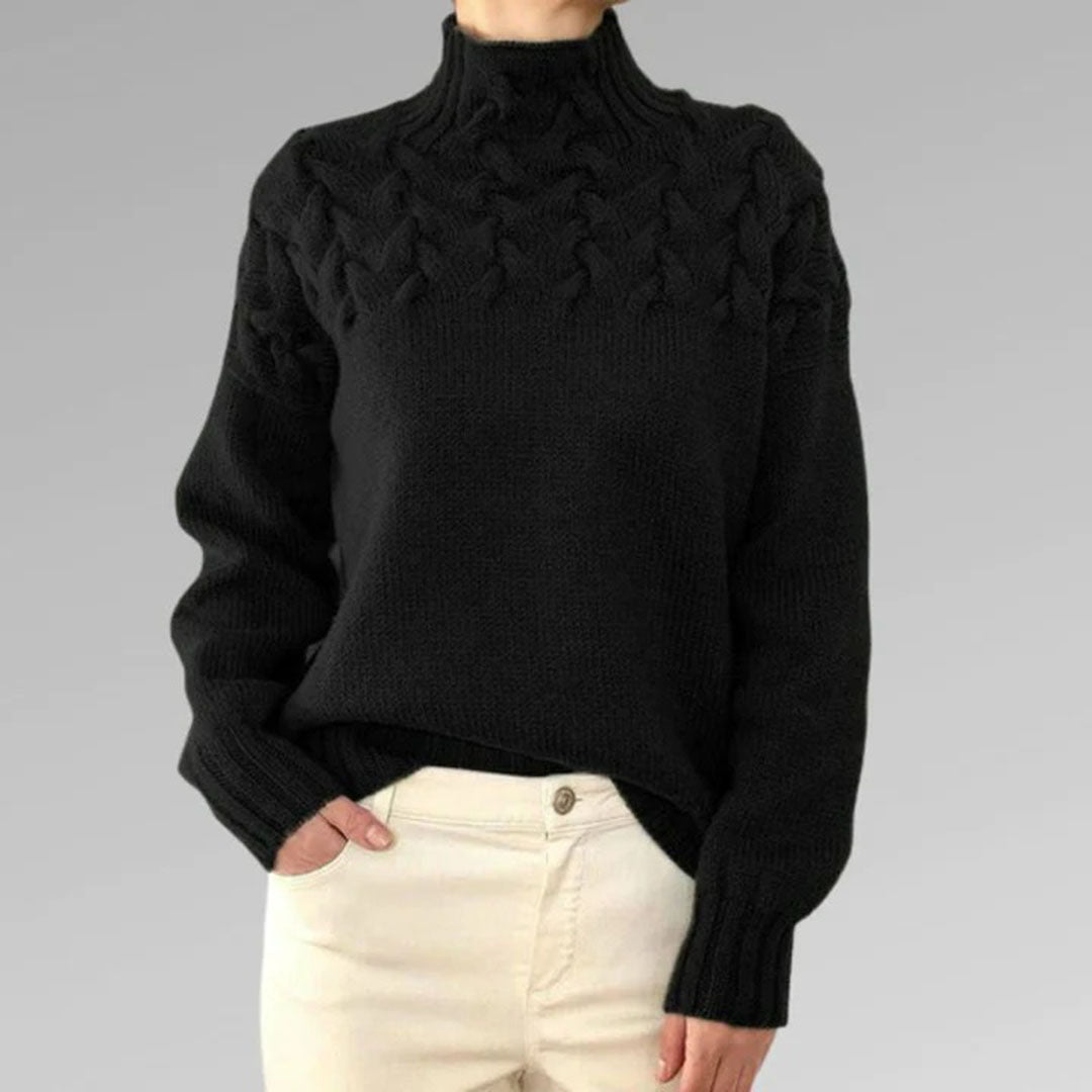 Tiarni | Knitted Turtleneck Sweater