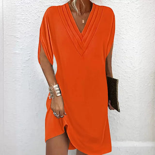Ava | Flowy V-Neck Mini Dress