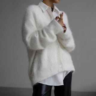 Amelia | Comfortable Fur Cardigan