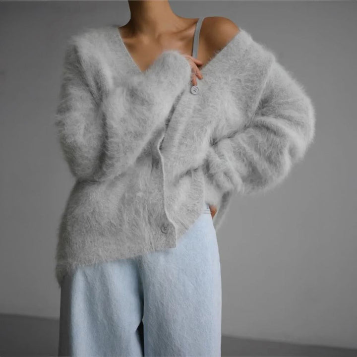 Eliza | Comfortable Fur Cardigan