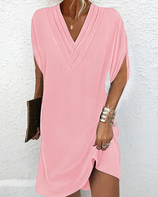 Ava | Flowy V-Neck Mini Dress