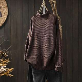 Violet | Cozy Knit Turtleneck Sweater
