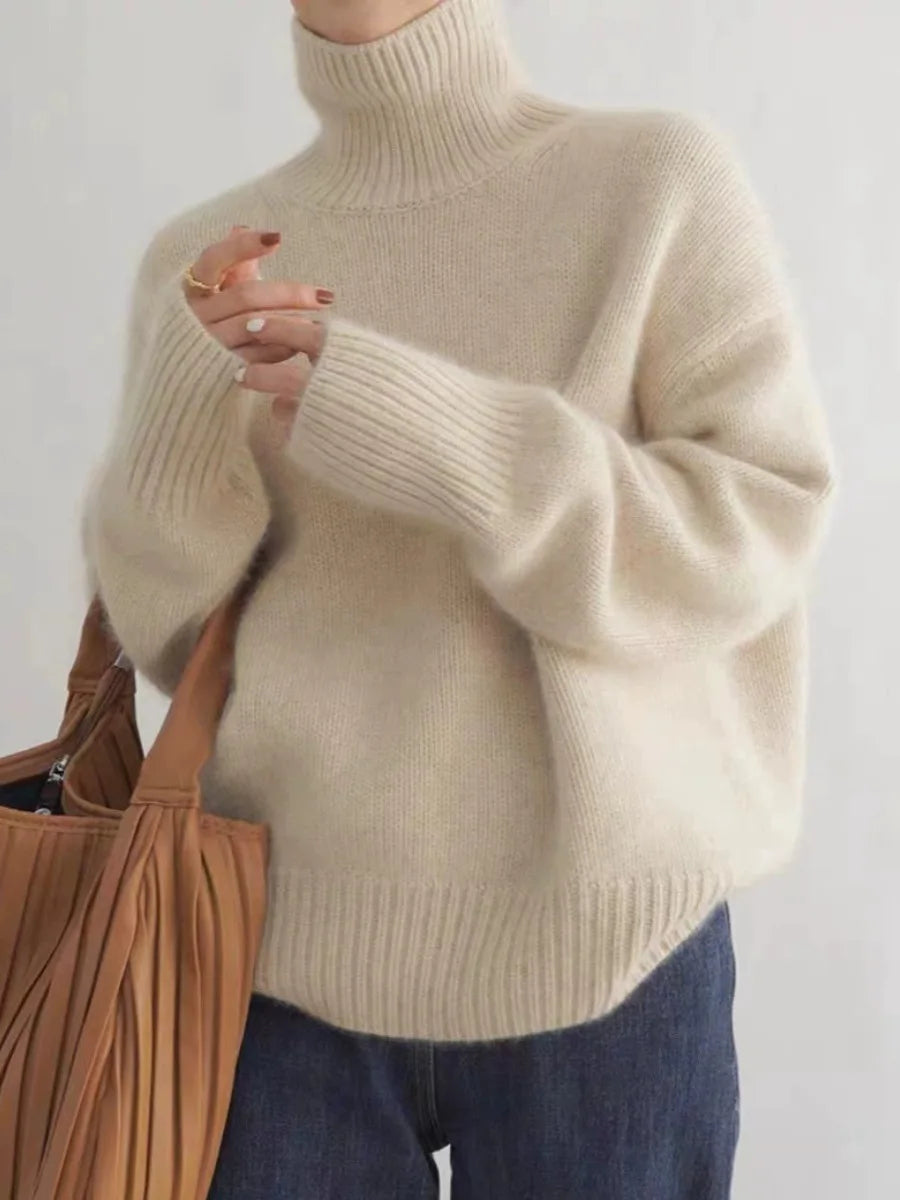 Charlotte | Soft Turtle Neck Sweater