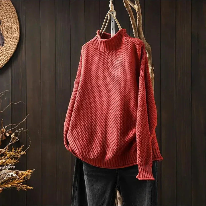 Violet | Cozy Knit Turtleneck Sweater