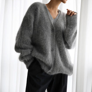 Amelia | Comfortable Fur Cardigan