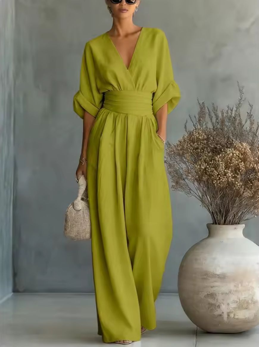 Alessia | Elegant Wide-Leg Jumpsuit