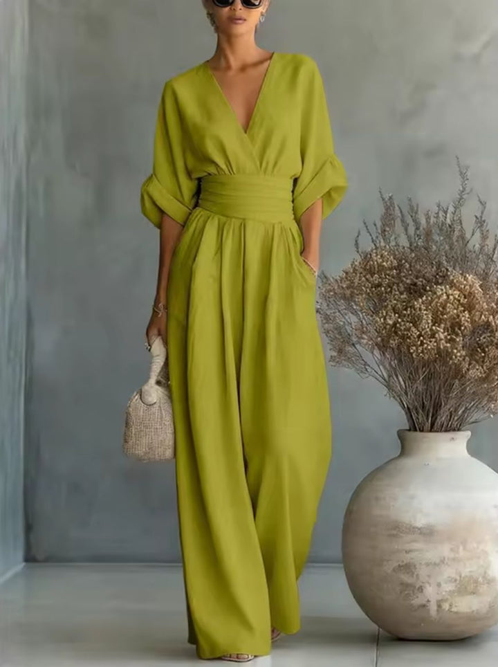 Alessia | Elegant Wide-Leg Jumpsuit
