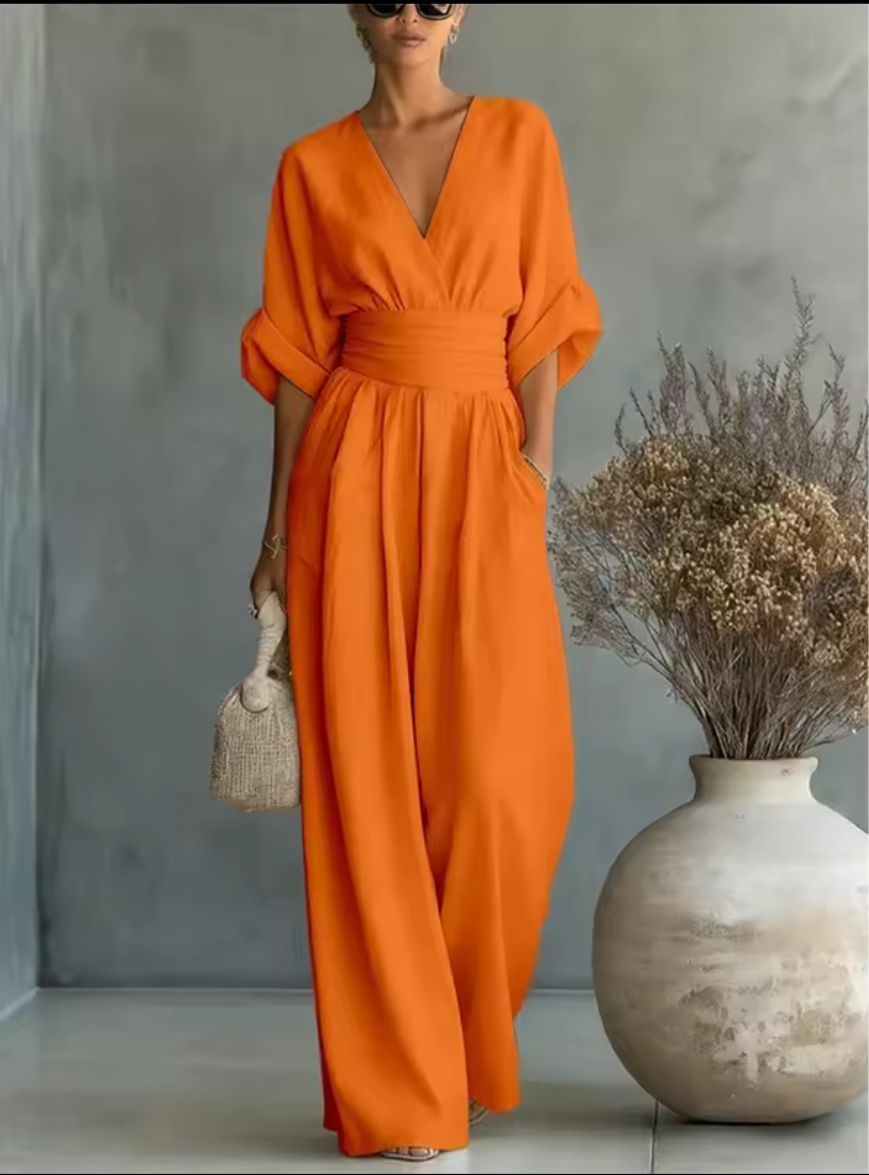 Alessia | Elegant Wide-Leg Jumpsuit