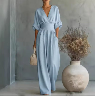 Alessia | Elegant Wide-Leg Jumpsuit