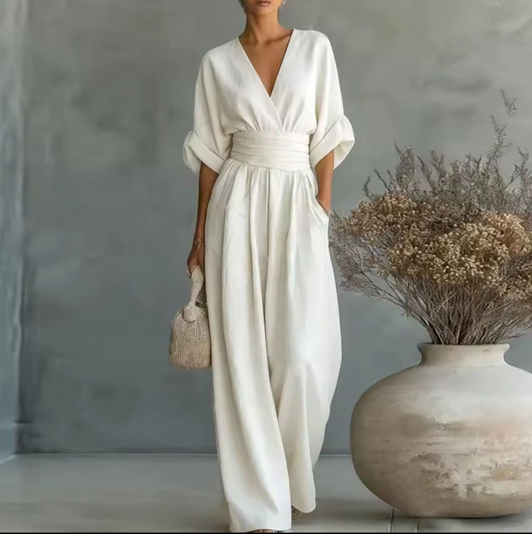Alessia | Elegant Wide-Leg Jumpsuit