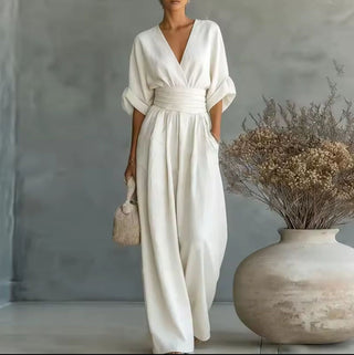Alessia | Elegant Wide-Leg Jumpsuit