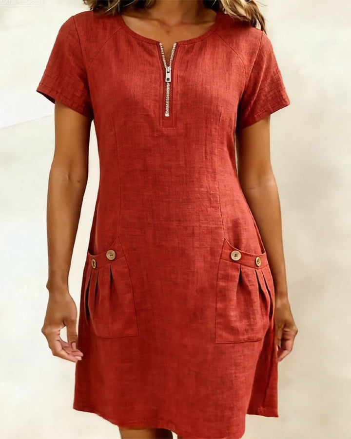 Madeline | Everyday Zip Dress