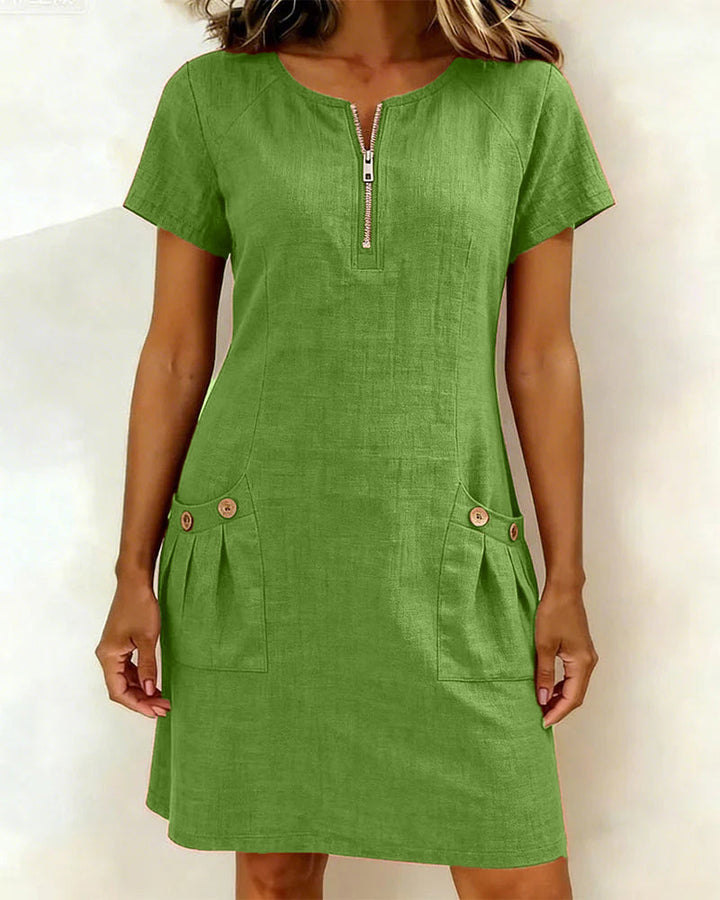 Madeline | Everyday Zip Dress