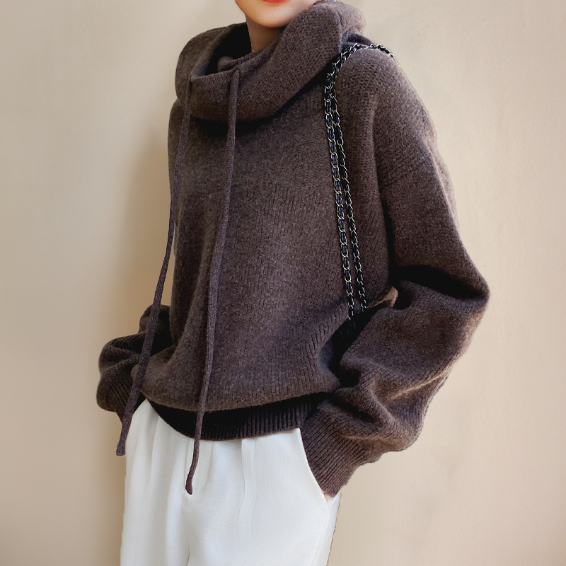 Lotte | Cowl Neck Hoodie