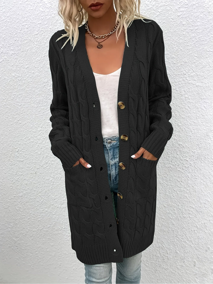 Evelyn | Cozy Longline Cardigan