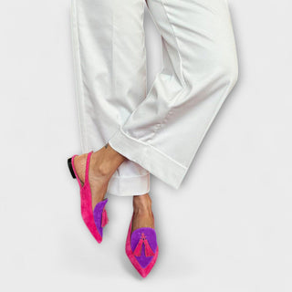 Dorotea | Colour Play with Tassel Design