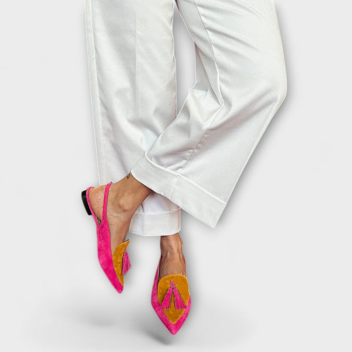 Dorotea | Colour Play with Tassel Design