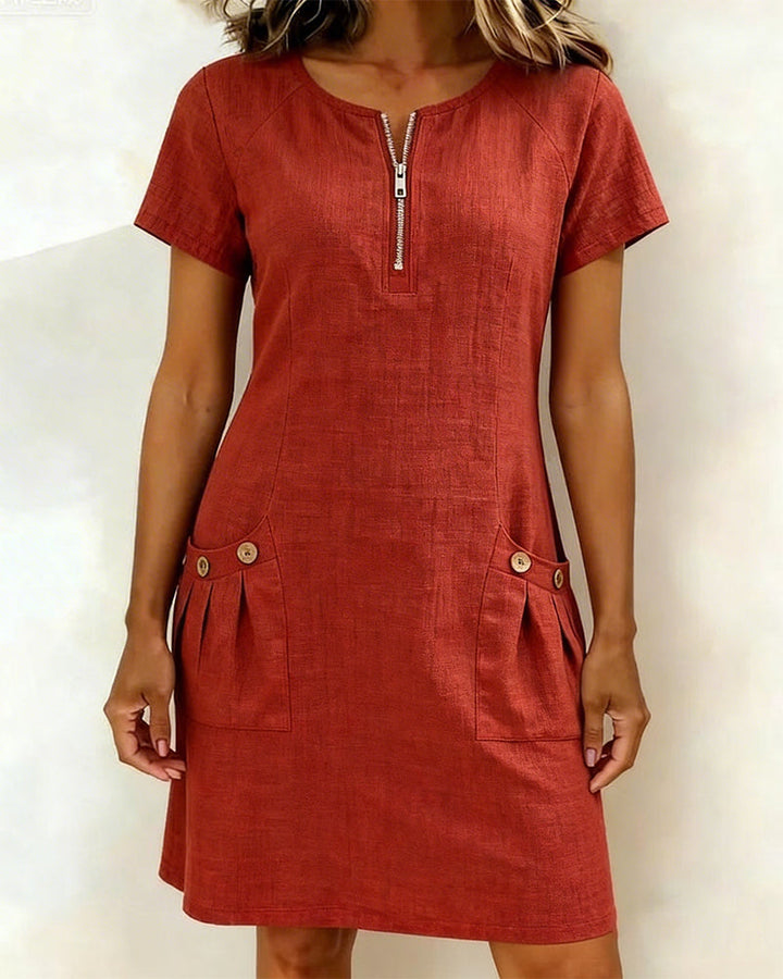 Madeline | Everyday Zip Dress