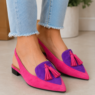 Elara | Strappy Tassel Sandals