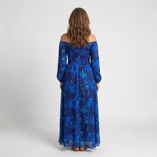Willow & Mae™ | Off Shoulder Floral Maxi Dress