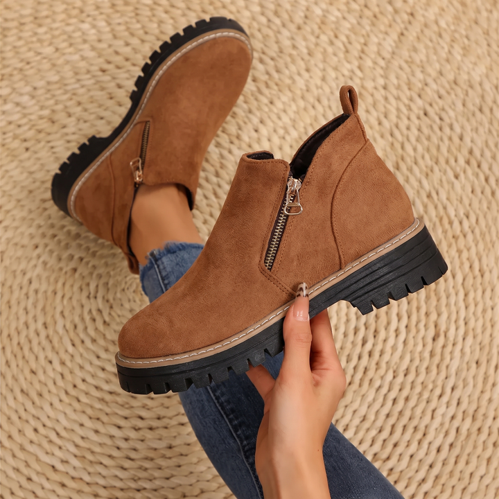 Harriet | Comfort Zip Ankle Boots