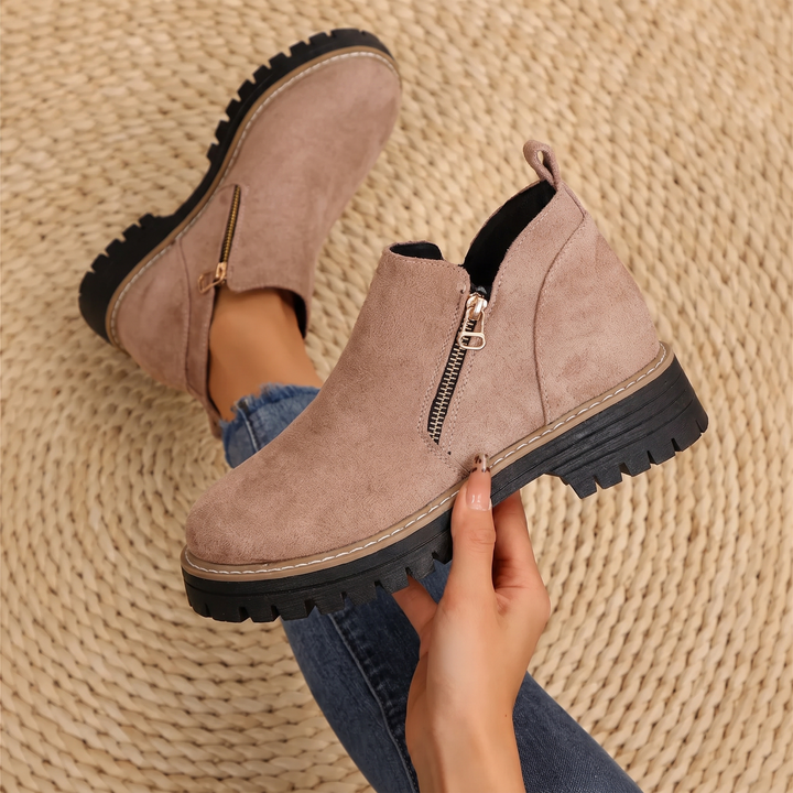 Harriet | Comfort Zip Ankle Boots