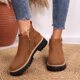Harriet | Comfort Zip Ankle Boots