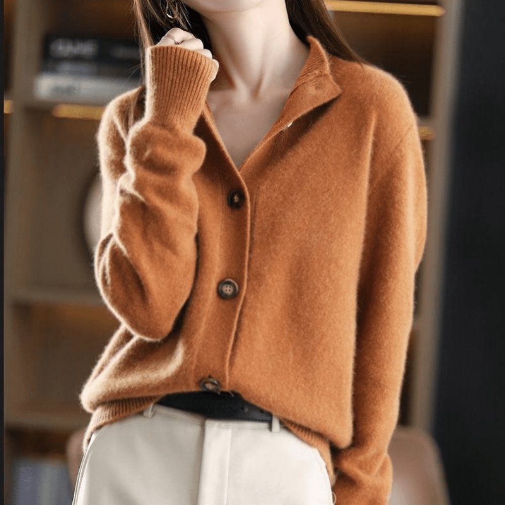 Annette | Knitted Cashmere Vest