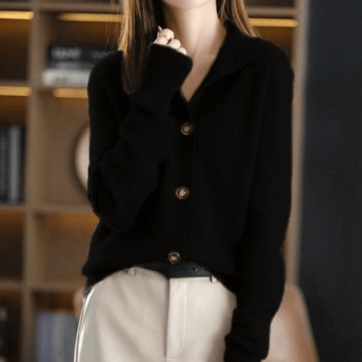 Annette | Knitted Cashmere Vest
