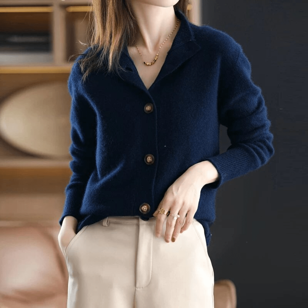Annette | Knitted Cashmere Vest