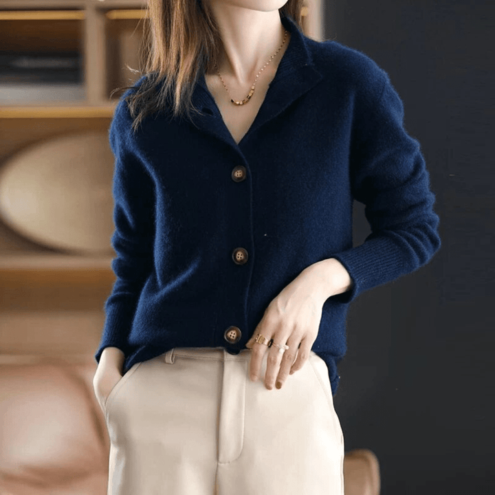 Annette | Knitted Cashmere Vest
